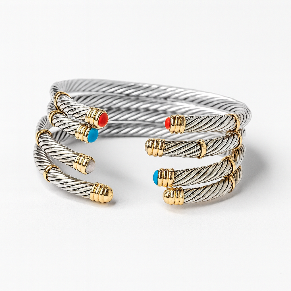 Mini Twist Bangle – Santayana