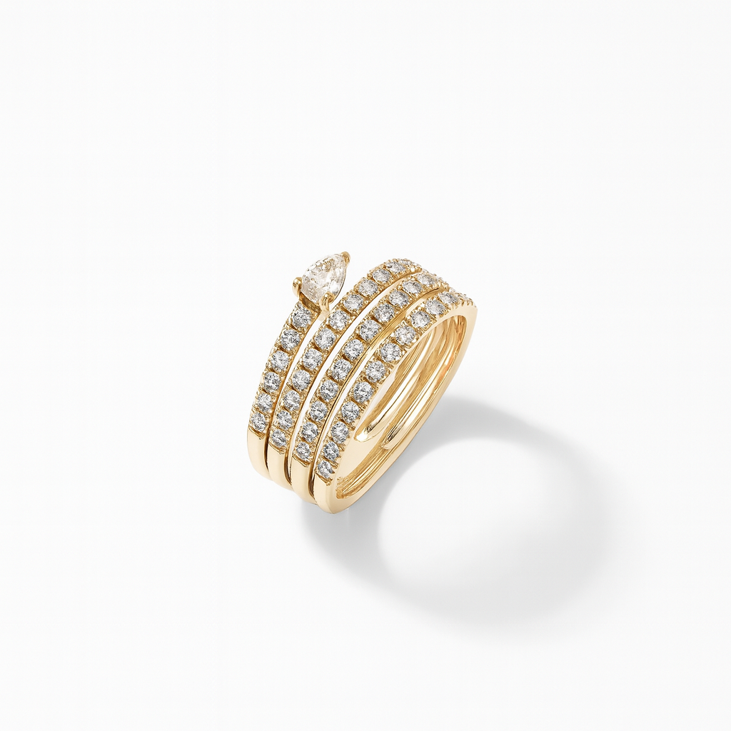 Diamond Wrap Ring Santayana 