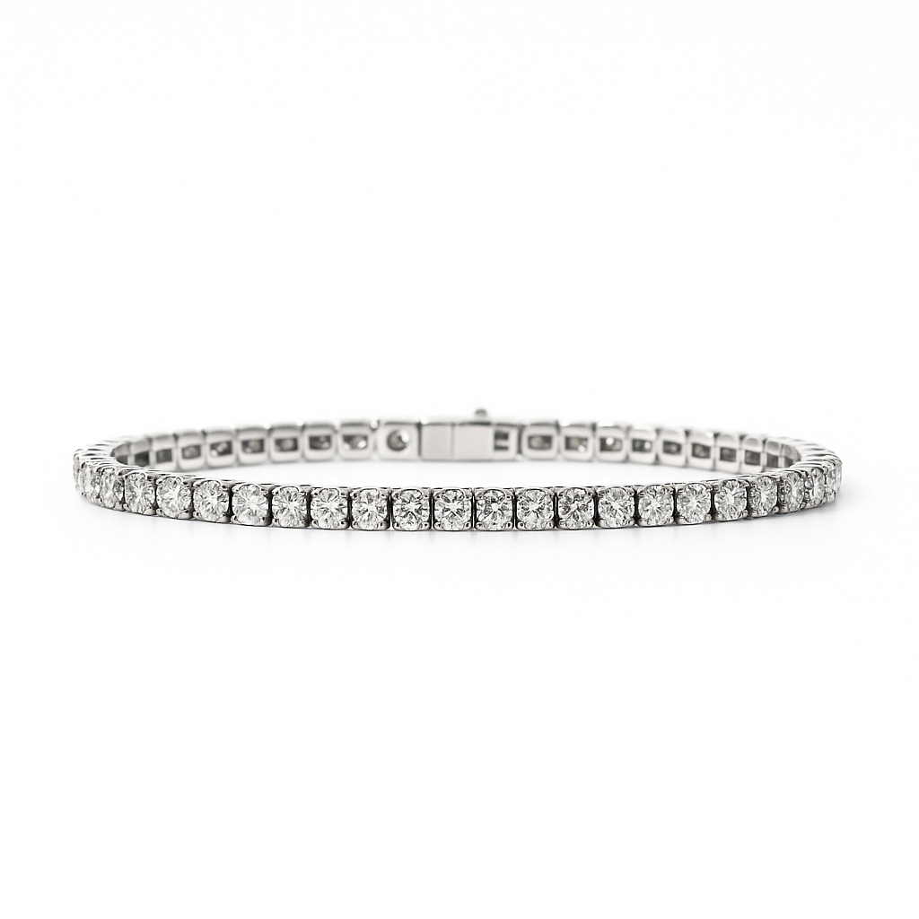 7 Carat Diamond Tennis Bracelet