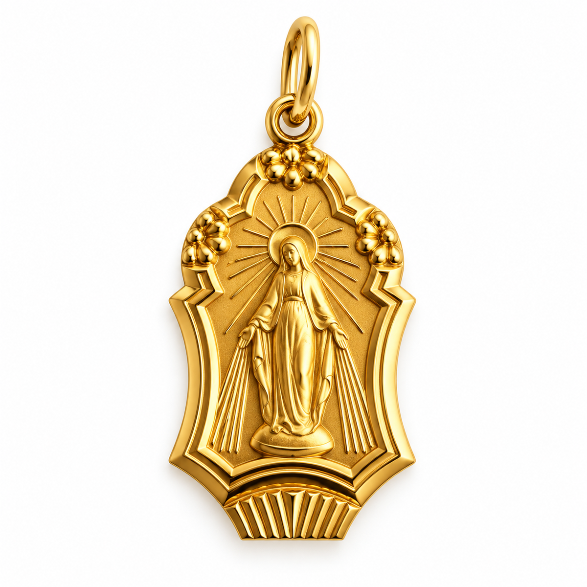 Milagrosa Medal Flwrs