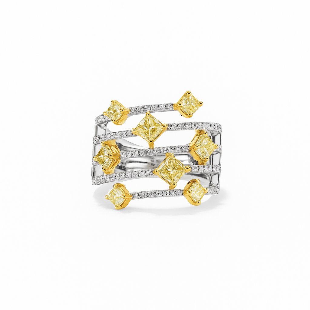 Yellow Diamond Ring
