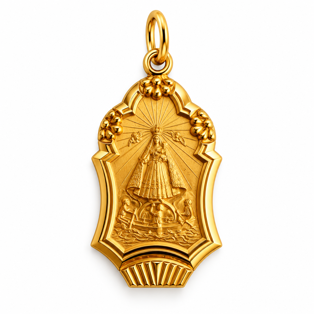 Caridad del Cobre Medal Flwrs