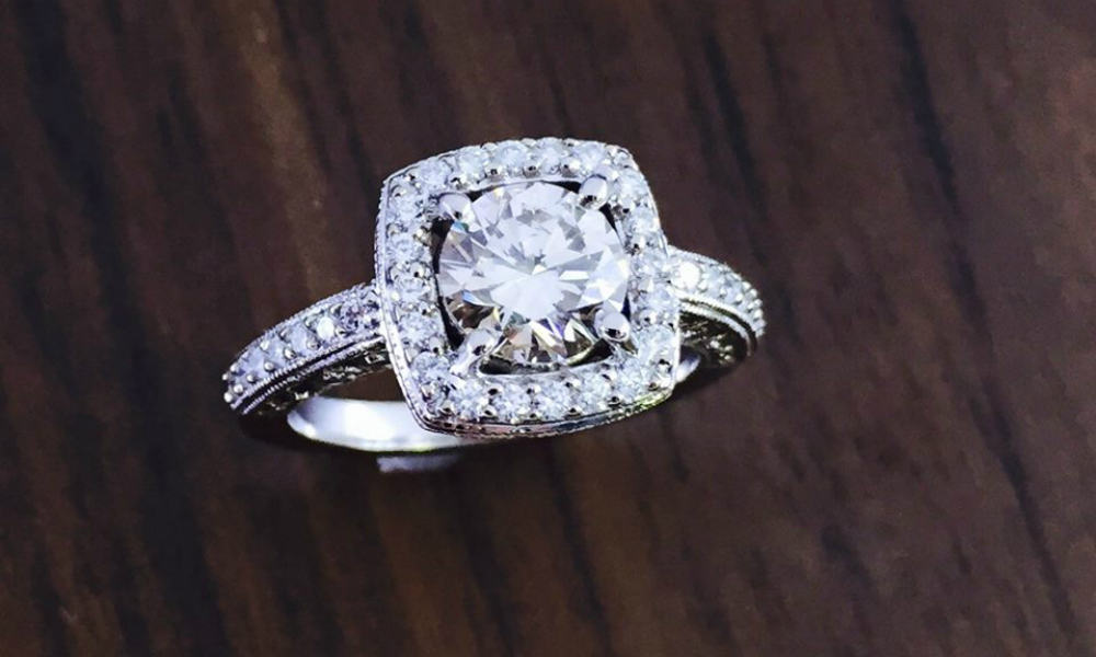 Engagement Ring - Santayana Jewelry