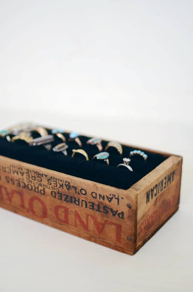 Repurpose an Old Box into a Ring Display