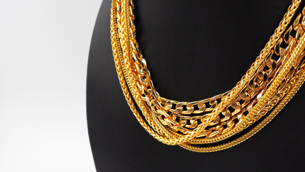 Gold Necklace chain design